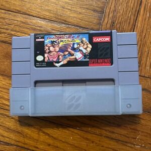 Street Fighter II Turbo Hyper Fighting Super Nintendo SNES Capcom SNS-TI-USA